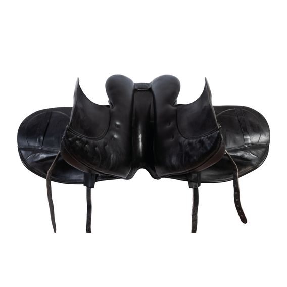 Komise č.P51599 Sedlo Kentaur Elektra 17,5/2 v.č. 2444090 černé + obal**