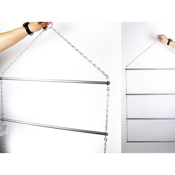 Kovový věšák na sušení podsedlových deček