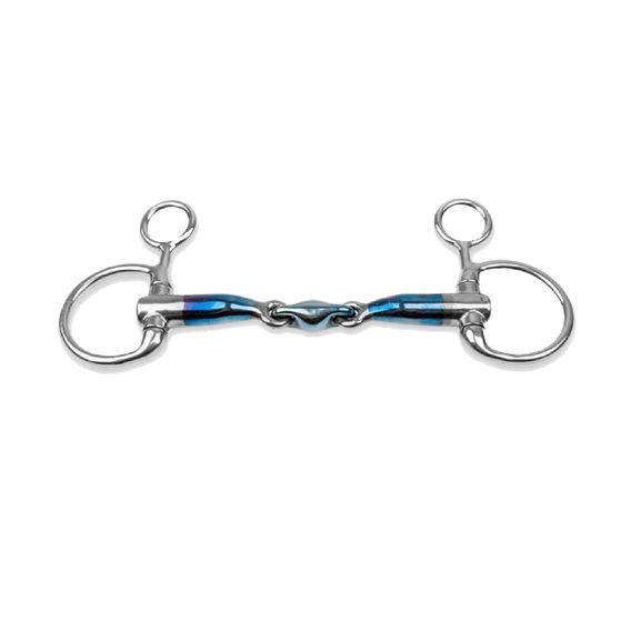 Udidlo Baucher Trust Sweet Iron eliptical pony 2x lomené 12mm