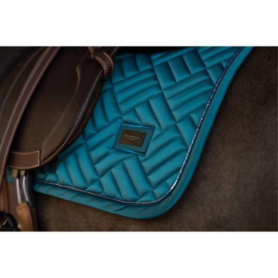 Podsedlová dečka Equestrian Stockholm Modern Teal blue Kolekce 2025/26