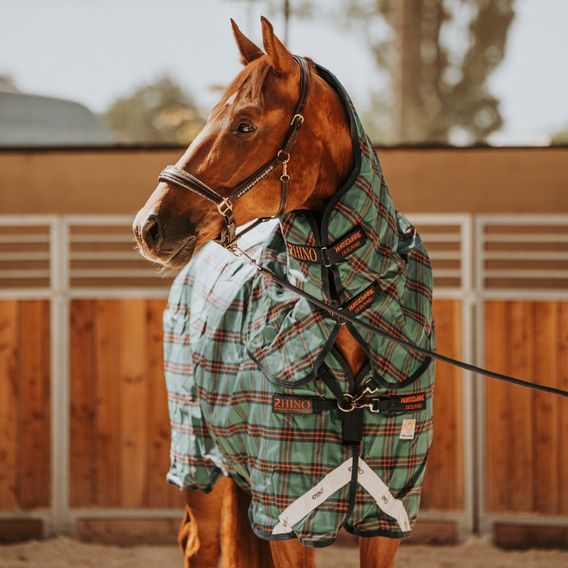 Deka Horseware Rhino Plus Turnout Vari-Layer 250g Christmas collection