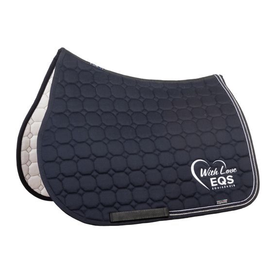 AKCE Podsedlová dečka Equiline&EQS Diamant "with love EQS"