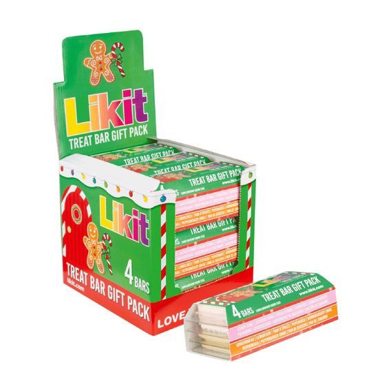Pochoutka Likit Treat Bar do kapsy XMas pack (4ks)