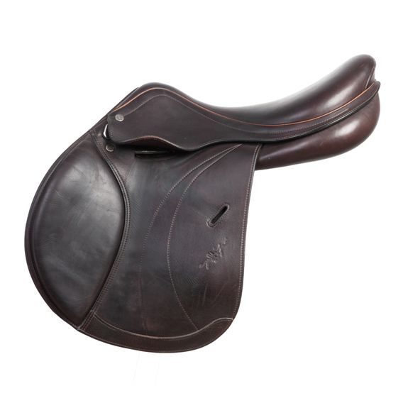 Komise č.P90355 Sedlo Equipe 17N 38340718 hnědé + červený obal Equipe **