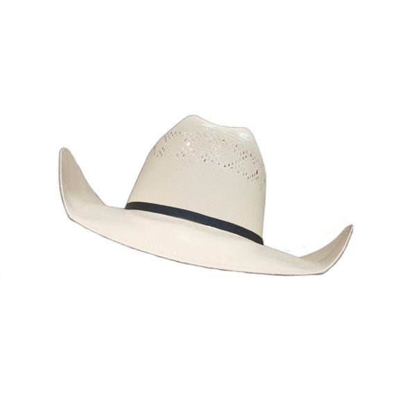 *W* Klobouk Ariat® 10X 2 Cord Blk Diamond Straw