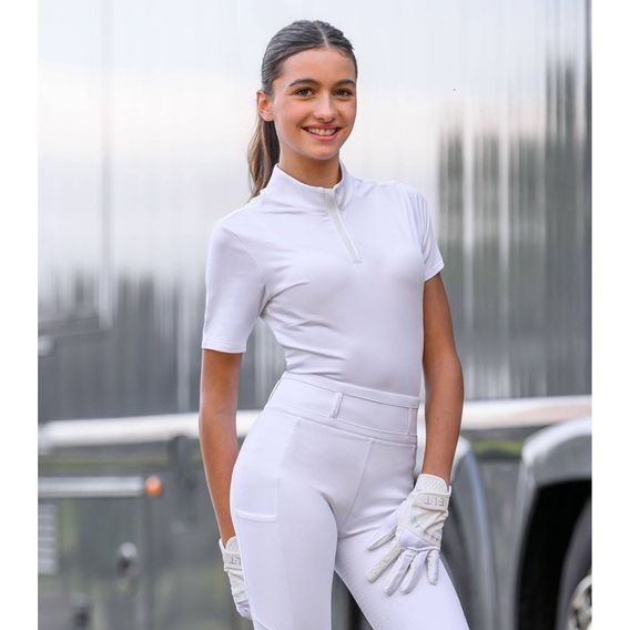 Tričko závodní ELT Basic dámské M/38 bílá - SLEVA - skvrna