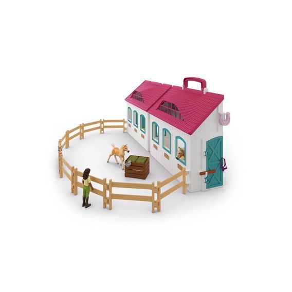 Schleich 42703 - Otevřená stáj „Malá podkova”