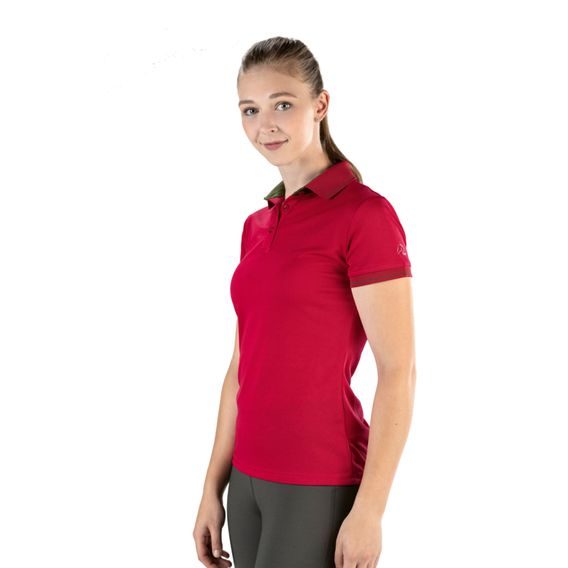 Tričko HKM Polo Classico s krátkým rukávem dámské OUTLET