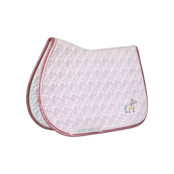 Podsedlová dečka Kentucky Unicorn Head Glitter