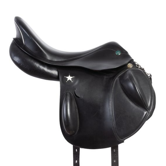 Komise č.P51197 Sedlo skokově univerzální Prestige Happy Pony Junior 1534 v.č. 07070719 černé**