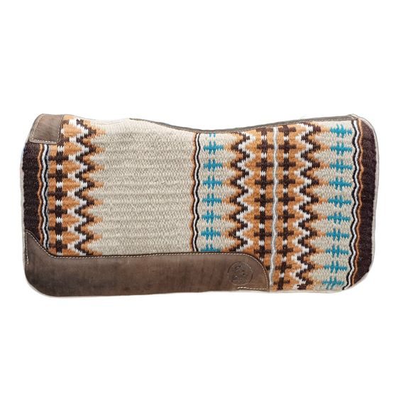 *W* Podsedlová deka Cassini Camel Wool/Felt 34"x36"x1"