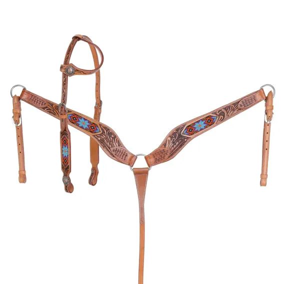 *W* Uzdečka a poprsník Cassini Lucky