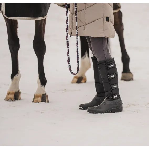 Termoboty HKM Robusta vysoké černá - SLEVA - pravá 33 / levé 32