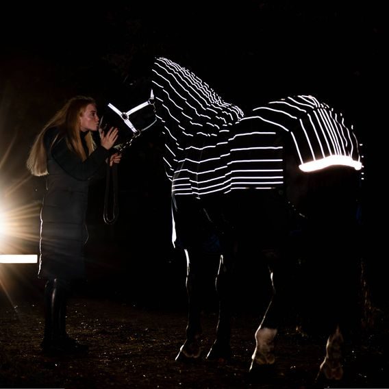 Deka výběhová Horseware Amigo 1200D FieldSafe Reflection Plus 100g