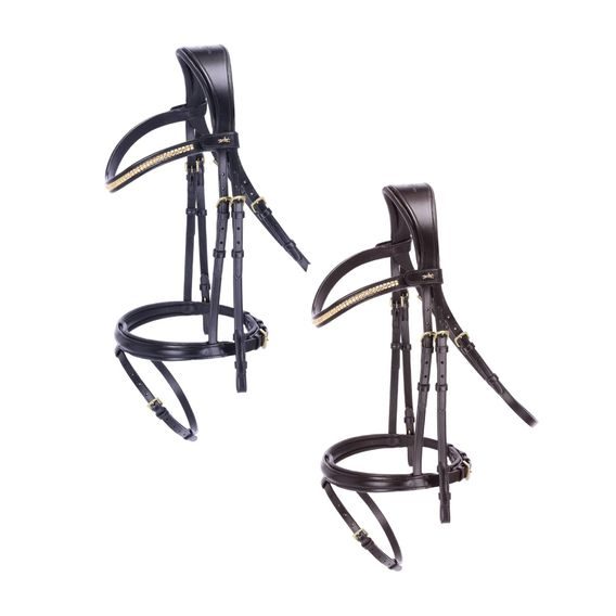 Uzdečka Schockemöhle Monza C angl.komb.nánosník DOPRODEJ