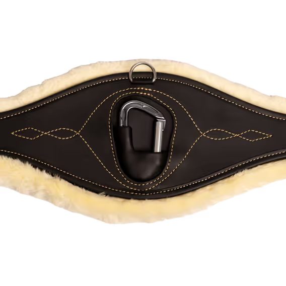 Podbříšník Kentucky kožený anatomický 42406 s beránkem
