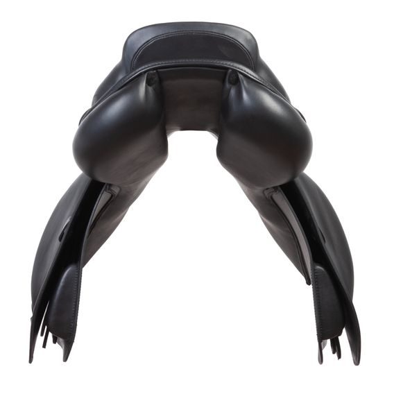 Sedlo skokové KenTaur Kronos 17,5/2 VINTAGE latex černá ISB SLEVA -15% lehce použité