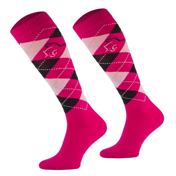 Jezdecké podkolenky Comodo KARO THIN