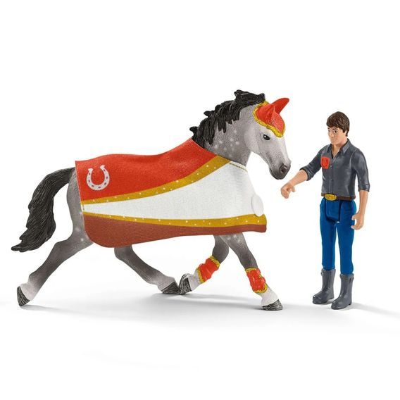 Schleich 42443 - Horse club Mia voltižní set