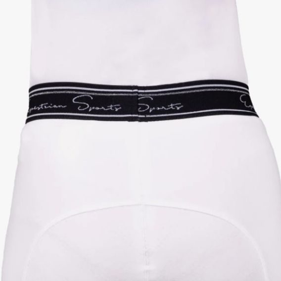Jeggings QHP Eden Full Grip dámské bílá S/36 - SLEVA - malé šmouhy na pravé kapse