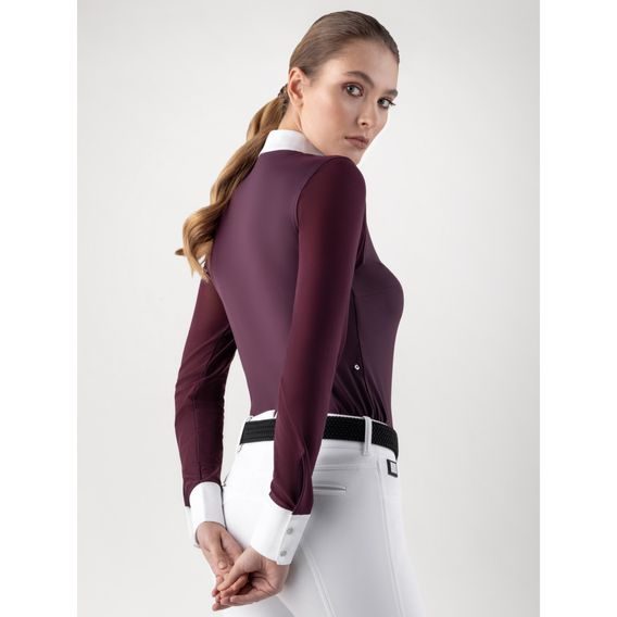 Tričko závodní Equiline Golk s dlouhým rukávem dámské Kolekce 2025/26