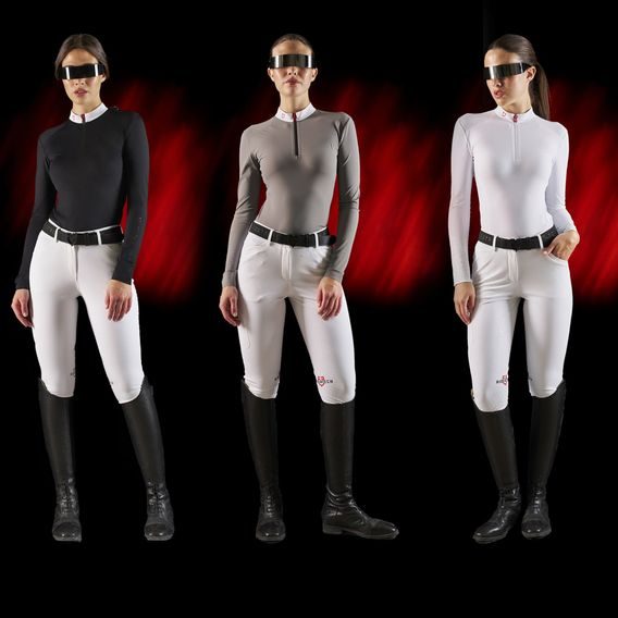 Tričko závodní Equestro RiderTech dámské dl. rukáv KOLEKCE 2024