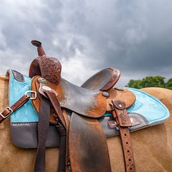 *W* Podsedlová deka Classic Equine Zone Suede Micro 3/4 31x32