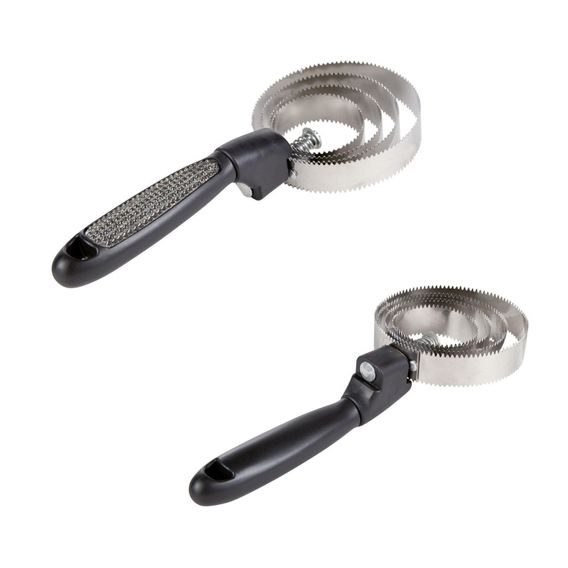 Hřbílko kovové na zabahněného koně HKM s kamínky OUTLET