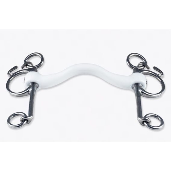 Pelham Trust Inno Sense Port Medium nelomený 20mm 12,5 cm - SLEVA - chybí řetízek