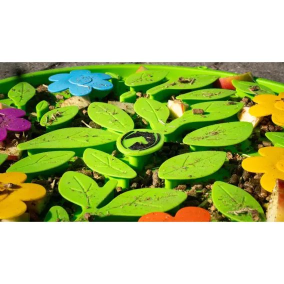 Lízací podložka pro koně Excellent Horse Flower Power