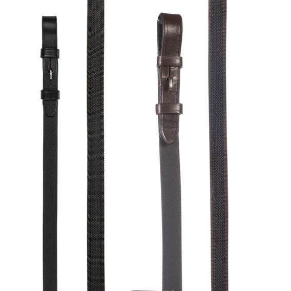 Otěže pogumované HKM Sofie bez zarážek DOPRODEJ