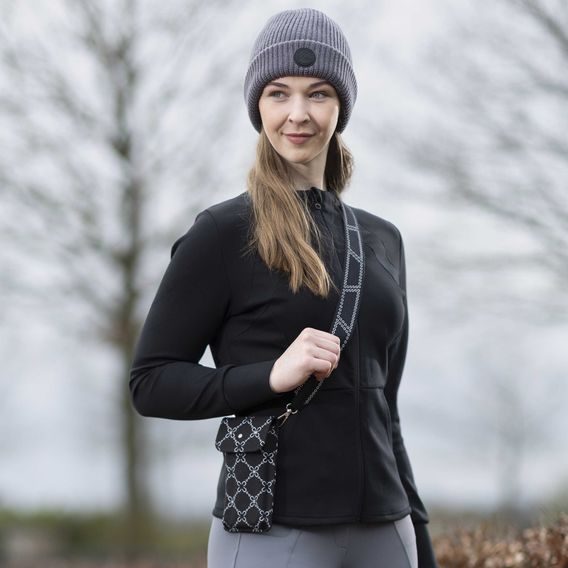 Kabelka HKM Ruby 10x18cm černá Kolekce