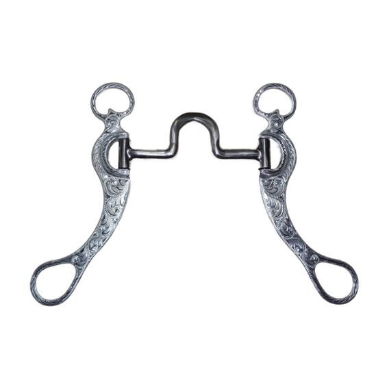 *W* Udidlo Western Alu Show Spoon Engrave Shanks 5"