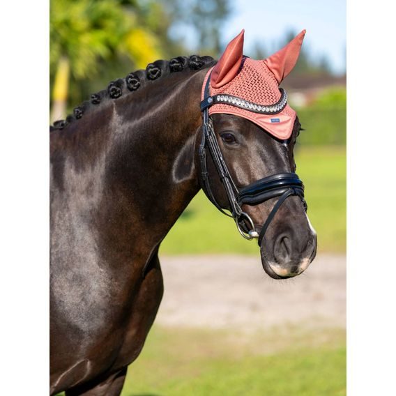 Čabraka na uši Equestrian Stockholm Modern Coral Kolekce 2025