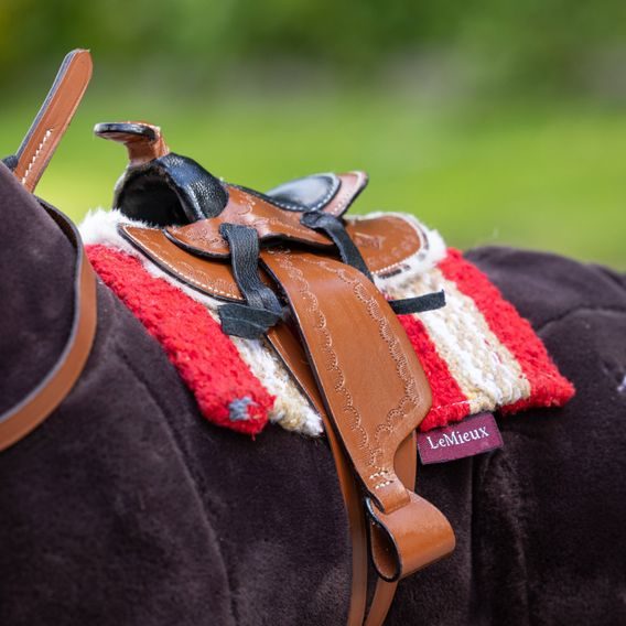 Westernová podsedlová dečka Lemieux Toy Pony