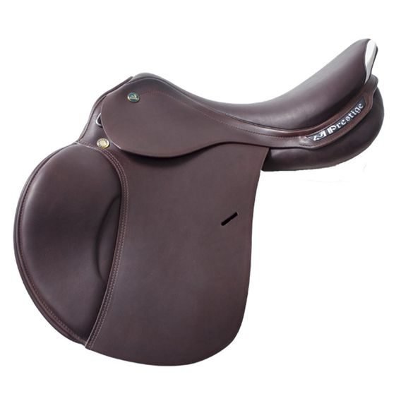 Sedlo skokové Prestige Elastic Professional 1733 vlna tabák +2 D SLEVA -17% lehce použité