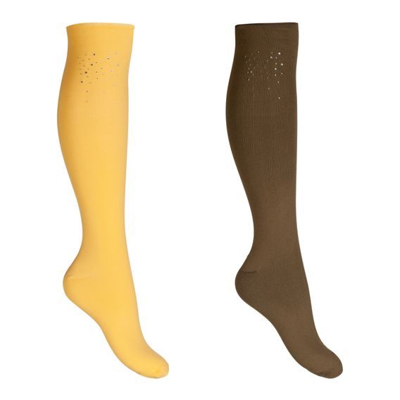 Jezdecké podkolenky HKM Crystal OUTLET