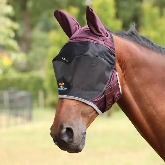 Maska na hlavu Shires Equestrian Pro Deluxe with Ears