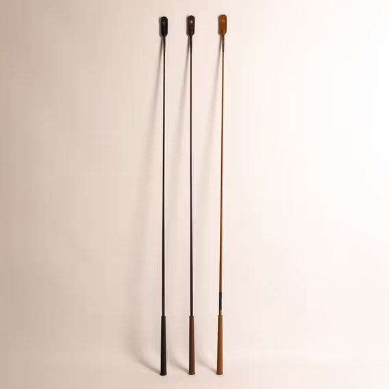 Bičík drezurní Kentucky Balance Rubber Grip s plácačkou