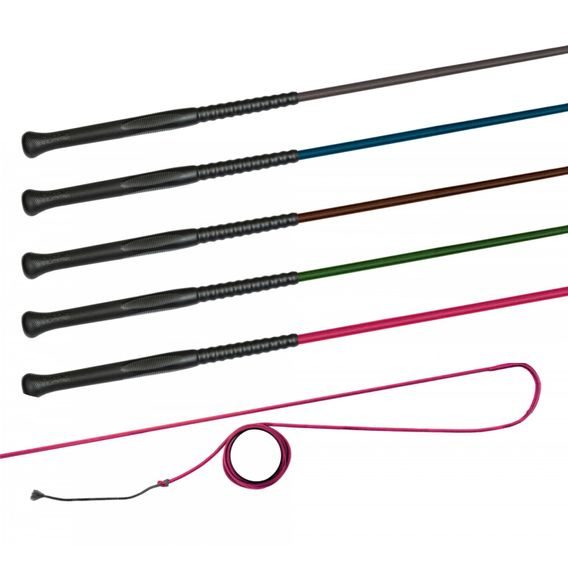 Lonžovací bič Fleck Nylon Ergo grip 200 cm