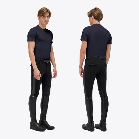 Tričko Cavalleria Toscana Stripe Logo pánské KOLEKCE 2023