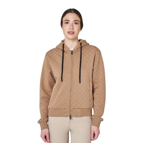Mikina Equestro Monogram Full Zip dámská Kolekce 2026/27