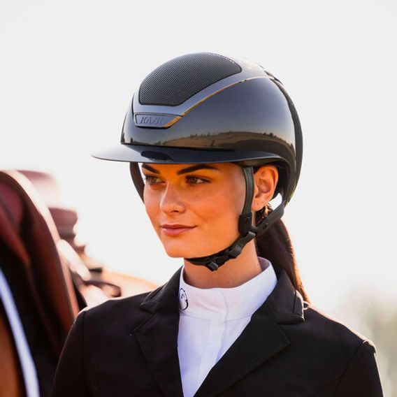 Jezdecká ochranná helma KASK Star Lady Pure Shine II