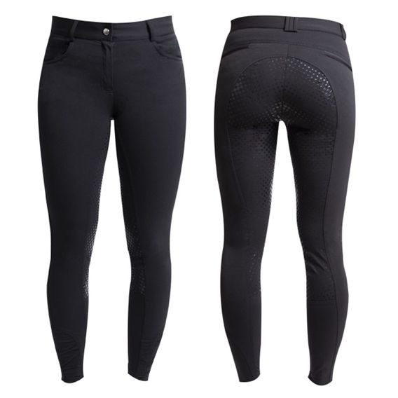 Rajtky Cassini MP SilkShell Grip sed dámské D34 černé - SLEVA - zatrhaný materiál na více místech