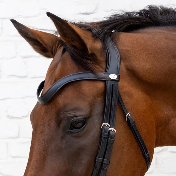 Uzdečka Dy'on Bridle Medium Noseband Soft Leather SO-10002