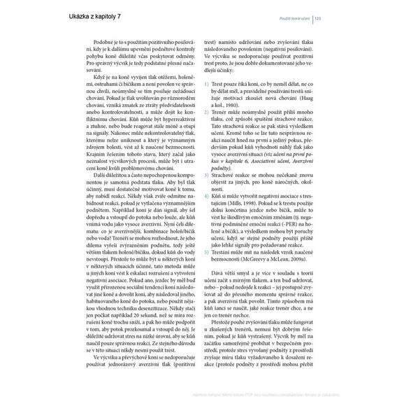 Publ McGreevy a kol. - Equitation science - Teorie učení a etický výcvik koní
