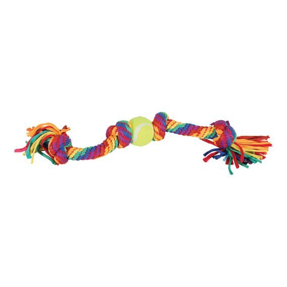 Hračka pro psa RAINBOW Tenisový míček 60cm Zolux