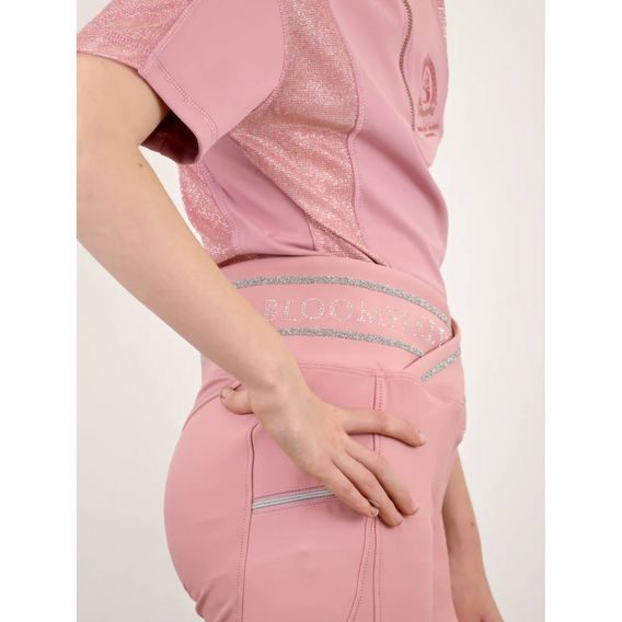 Jeggings Team Bloomfields Celeste Crystal Full Grip dětské