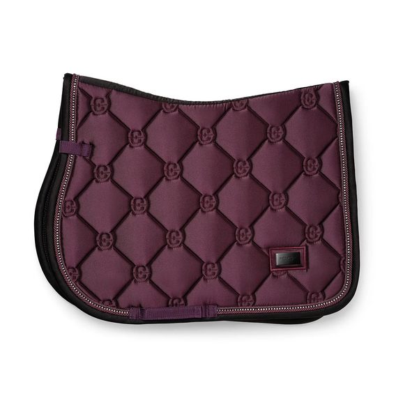 Podsedlová dečka Equestrian Stockholm Crystal Shine Mauve Wine Kolekce 2026/27