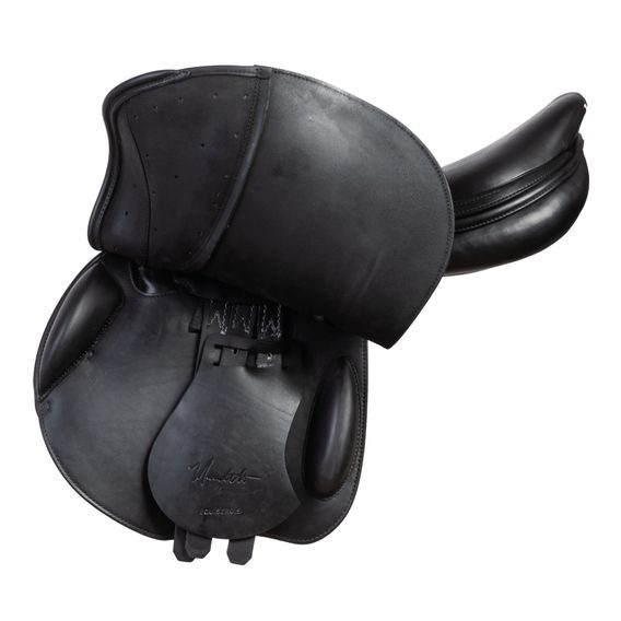 Sedlo skokové Prestige X-Meredith 1733 LUX vlna černá A+2 CC ** SLEVA-40% odprodej zkušebního sedla